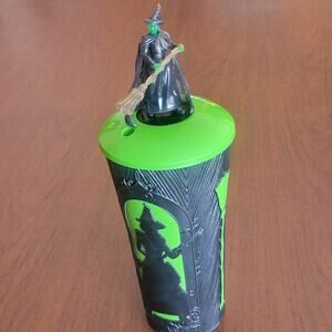AMC Exclusive Wicked Elphaba Grippr Cup Tumbler with Witch topper